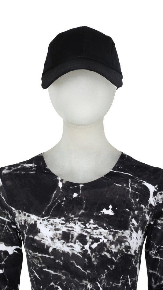 Norma Kamali LONG BILL BASEBALL CAP
