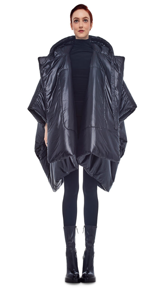 Norma Kamali SLEEPING BAG BLANKET COAT