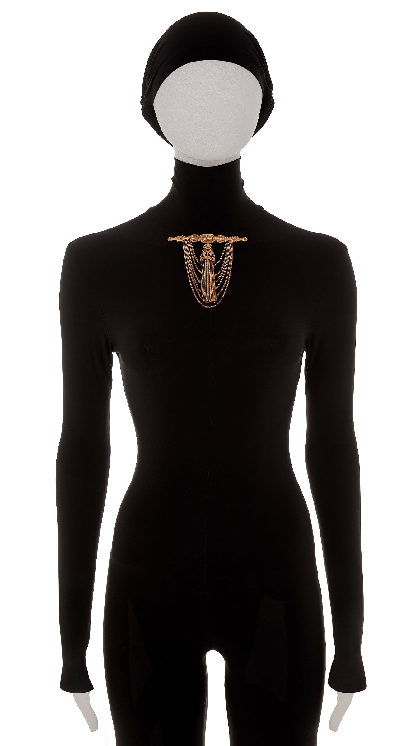 Norma Kamali CHAIN DROP BROOCH