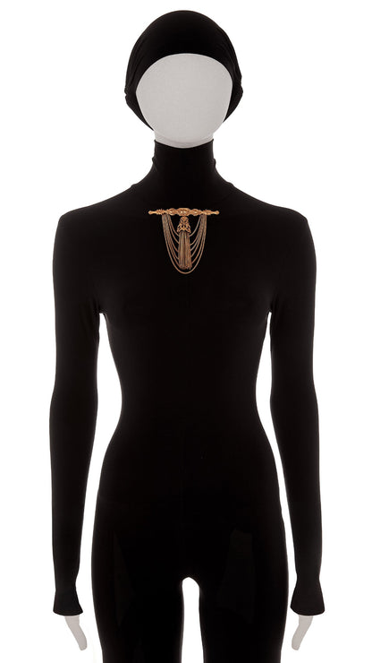 Norma Kamali CHAIN DROP BROOCH