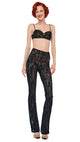 Black Stretch Lace/Nude