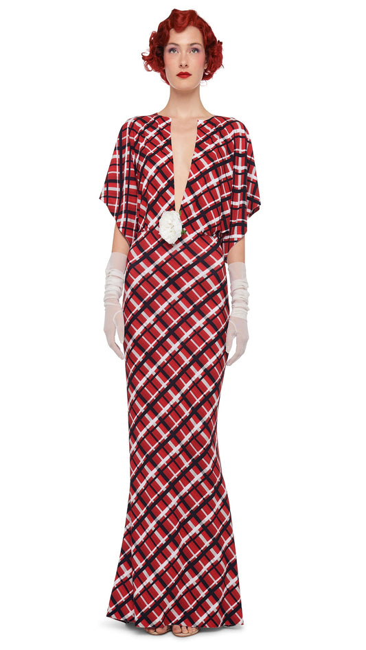 Norma Kamali OBIE GOWN