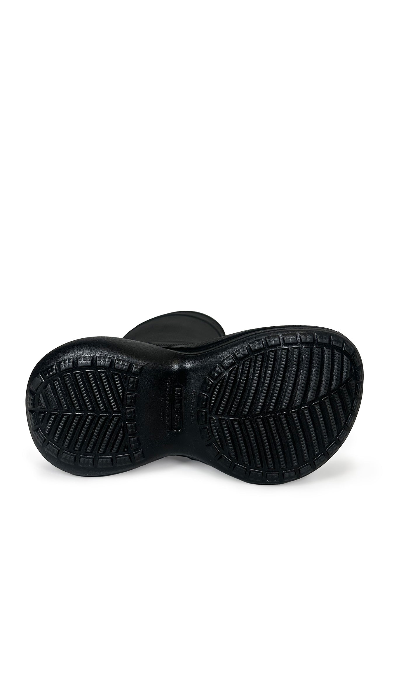 Norma Kamali CROCS X BALENCIAGA BOOT TO KNEE