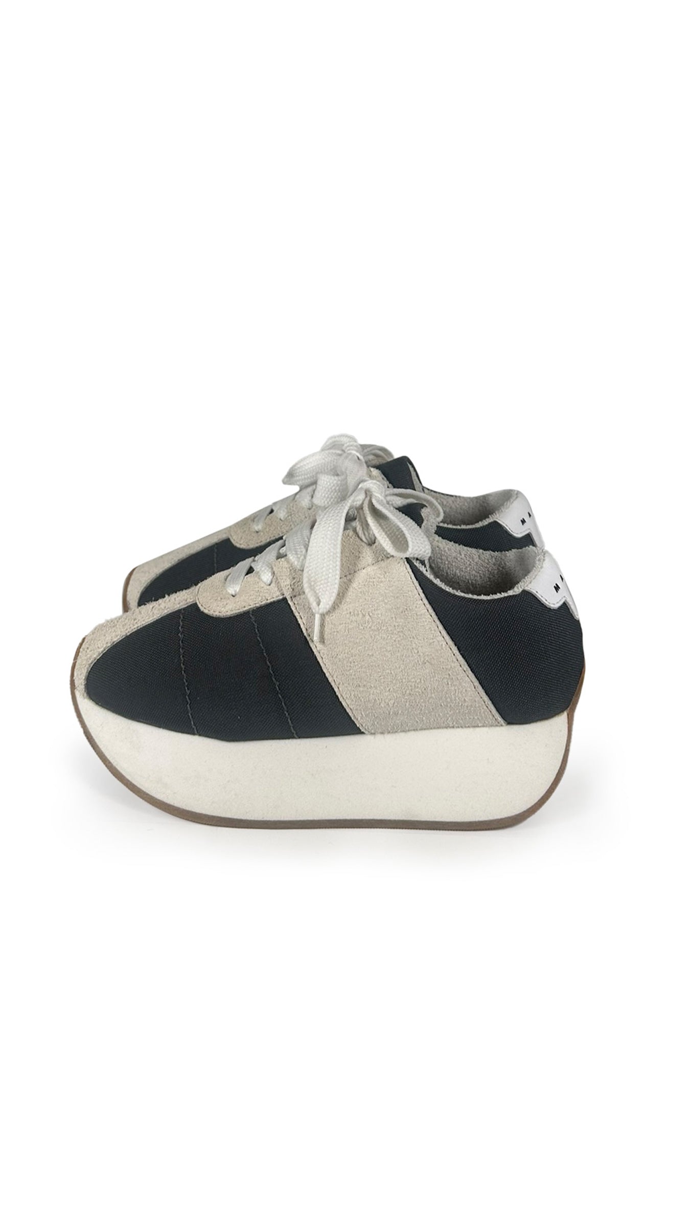 Norma Kamali MARNI PLATFORM SNEAKER W/ STRIPE