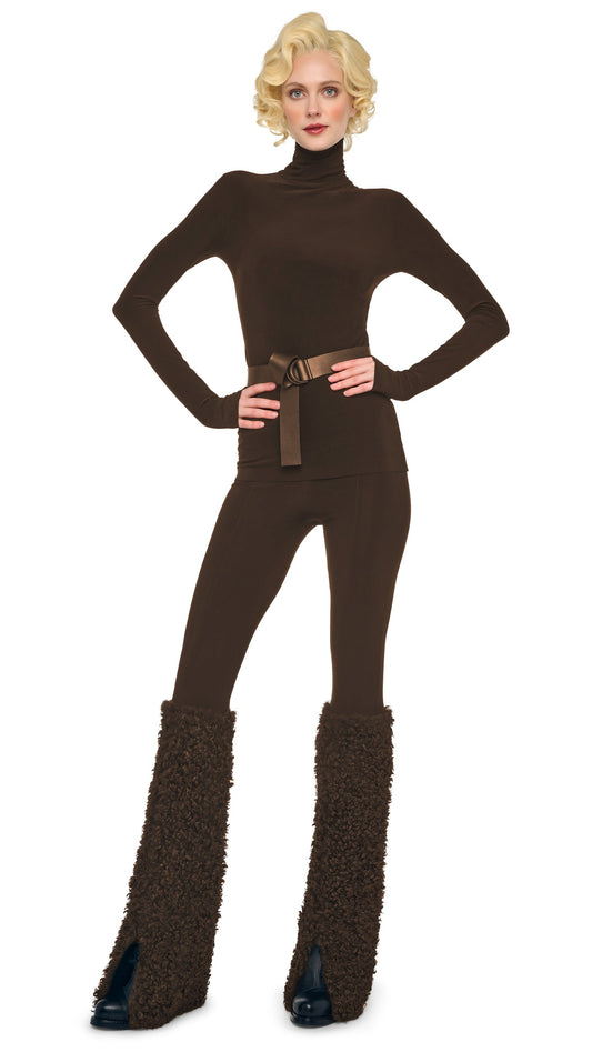 Norma Kamali CURLY SPAT LEGGING