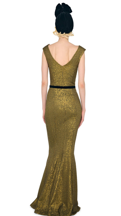 Norma Kamali GRACE FISHTAIL GOWN